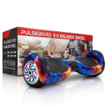 Pulseboard H6 Plus Galaxy space print 6.5 inch self balancing hoverboard with retail packaging