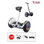 Hybrid Duo Miniseg White with Handle Hoverboard