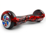 Pulseboard H6 Plus Redfire flame 6.5 inch self balancing hoverboard side view