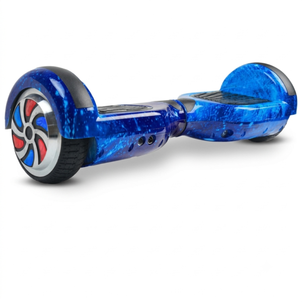Pulseboard PB6 Eco Milkyway Hoverboard – 6 Inch Self Balancing Scooter with Bluetooth & LED Lights