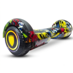 Pulseboard PB6 Skullcandy Hoverboard – 6 Inch Self Balancing Scooter with Bluetooth & LED Lights