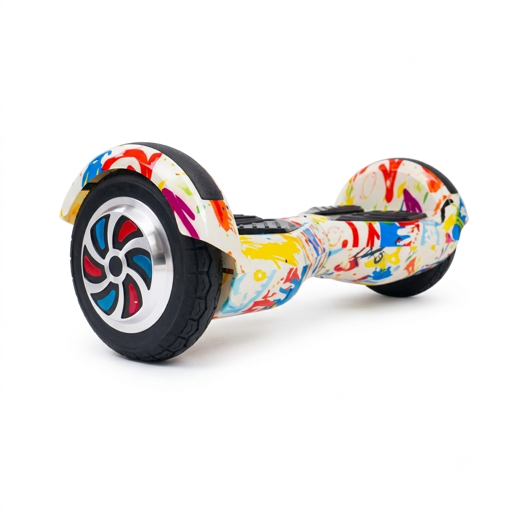 Here are optimal, keyword-rich image alt text options for your Doodle Design White & Multicolor 8-Inch Hoverboard, structured for Google SEO and Google Merchant Center (GMC) compliance: 1. Primary Product Image (GMC Feed & WooCommerce Default) PulseBoard 8-inch doodle print electric self balancing hoverboard in white and multicolor with LED wheels